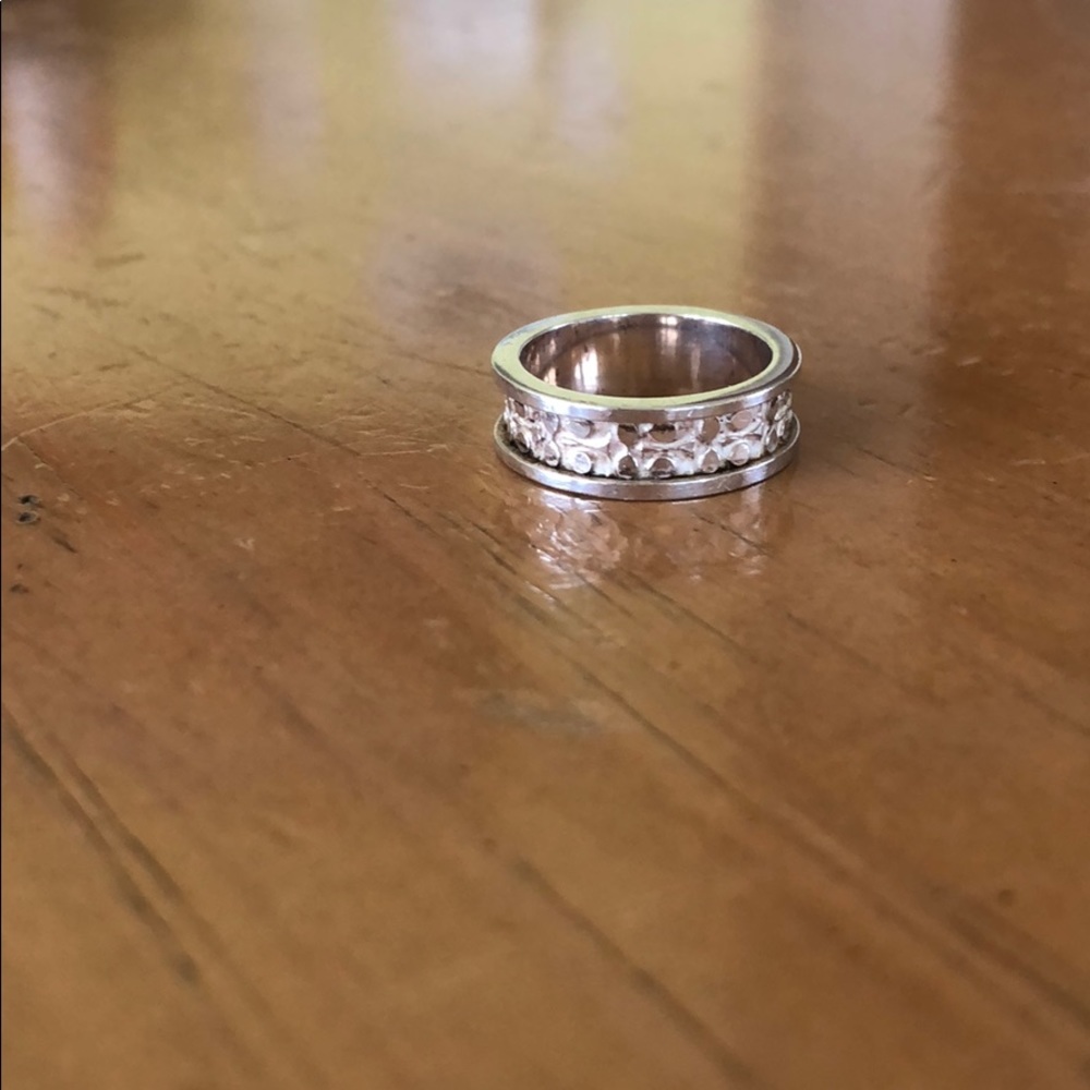 Coach Silver Ring! - image 3